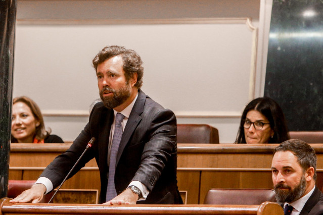 El portavoz de Vox en el Congreso, Iván Espinosa de los Monteros