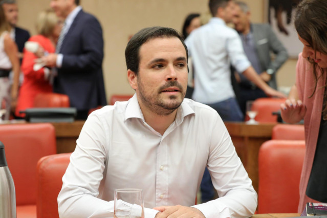 El coordinador general de Izquierda Unida, Alberto Garzón