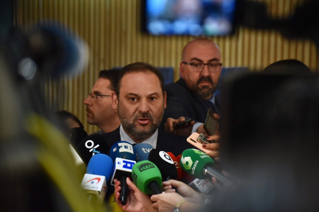 El secretario de Organización y ministro de Fomento en funciones, José Luis Ábalos
