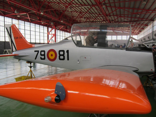 Avión Tamiz del Ejécito del Aire. Academia General del Aire (AGA)