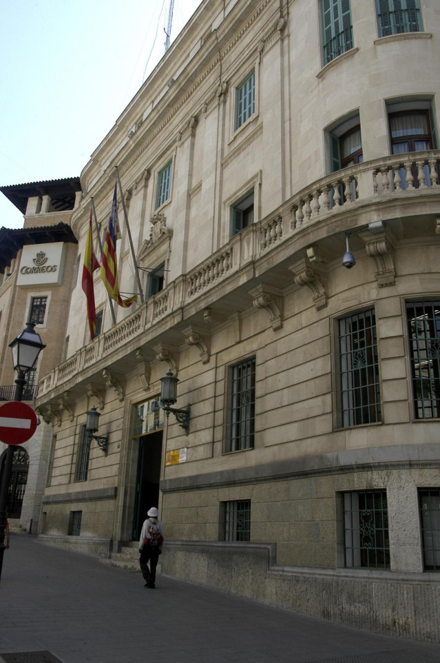 Fachada de la Delegación del Gobierno en Baleares.