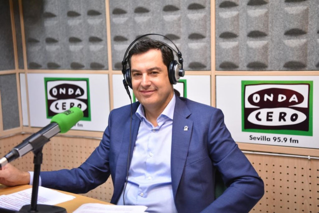 Juanma Moreno, este jueves