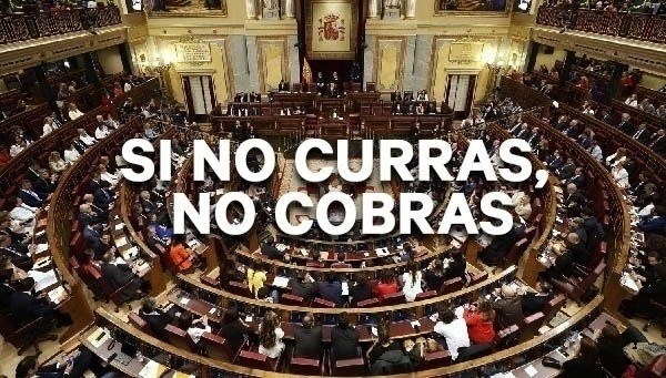 Campaña en Change.Org para que los diputados no cobvren indemnización por la disolución de las Cortes