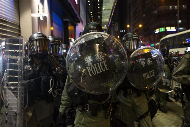 Policu00eda de Hong KongAdryel Talamantes ZUMA Wire dpa