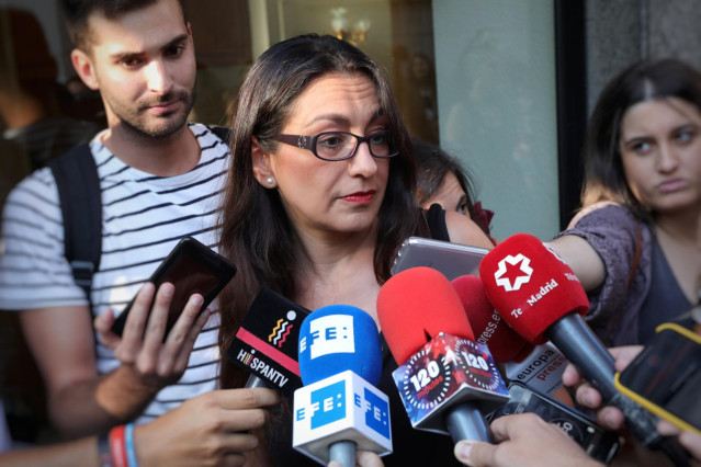 Imagen recurso de la coportavoz de IU Madrid, Sol Sánchez