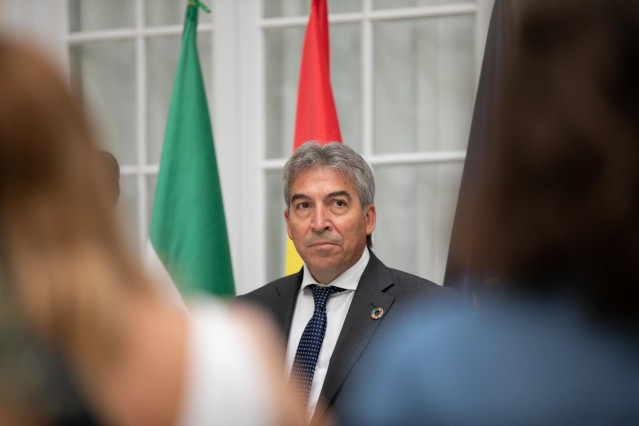 El delegado del Gobierno en Andalucía, Lucrecio Fernández