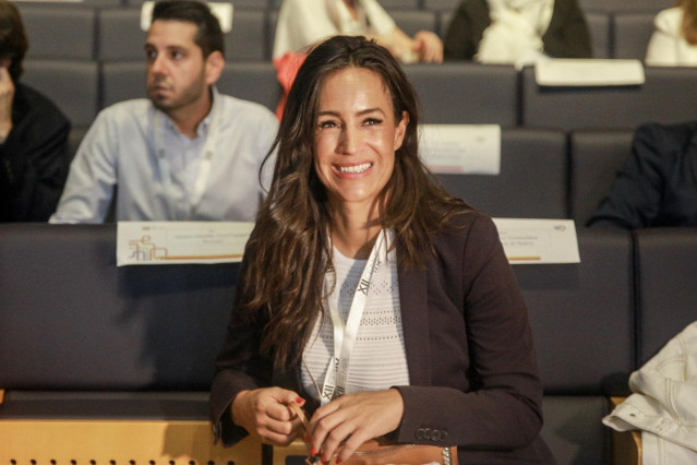 La vicealcaldesa de Madrid, Begoña Villacís, asiste al XII Pleno de la Federación Española de Municipios y Provincias (FEMP) en Madrid a 21 de septiembre de 2019.
