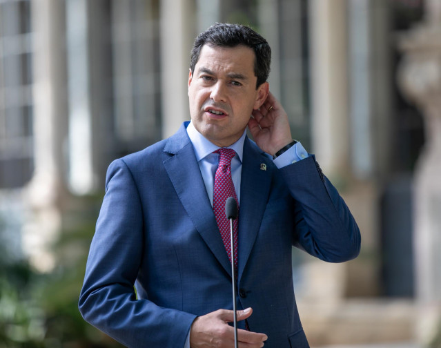 El presidente de la Junta de Andalucía, Juanma Moreno, en una imagen de archivo