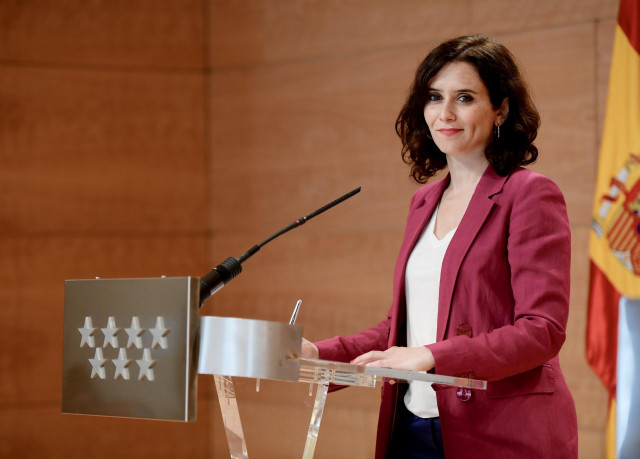 Imagen recvurso de la presidenta de la Comunidad de Madrid, Isabel Díaz Ayuso.