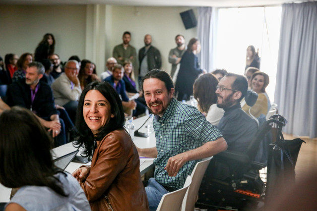 Consejo Ciudadano Estatal de Podemos en el Círculo de Bellas Artes de Madrid.