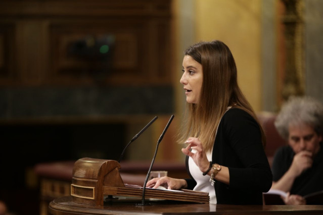 La diputada de Ciudadanos por Sevilla en el Congreso, Virginia Salmerón.