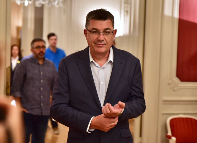 El presidente de Les Corts Valencianes, Enric Morera, en imagen de archivo
