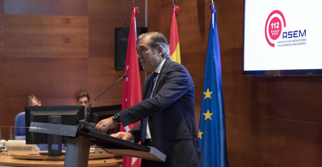 Imagen de archivo del consejero de Justicia, Interior y Víctimas de la Comunidad de Madrid, Enrique López.