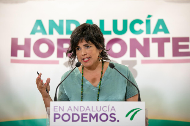 La coordinadora de Podemos Andalucía, Teresa Rodríguez, en una foto de archivo