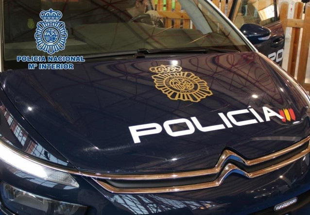 Coche patrulla de la Policía Nacional