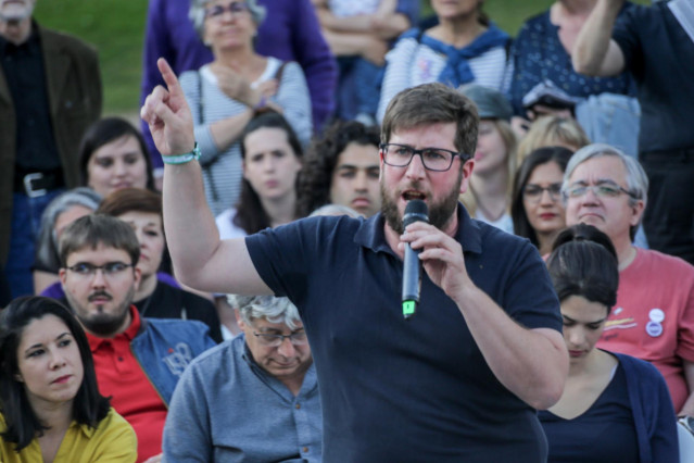 El número 5 de Unidas Podemos al Parlamento Europeo, Miguel Urbán