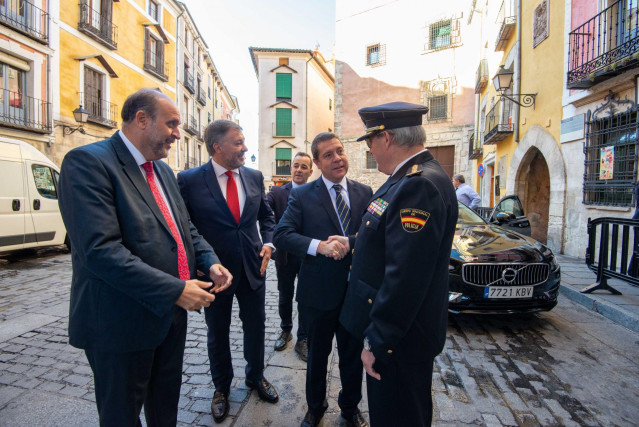 El presidente de Castilla-La Mancha, Emiliano García-Page, en Cuenca.