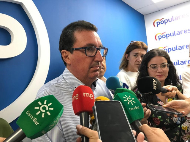 El presidente del PP de Huelva, Manuel Andrés González.