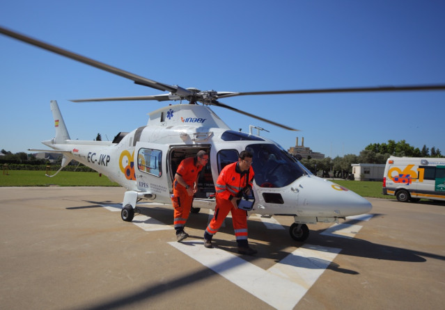 Helicóptero del 061