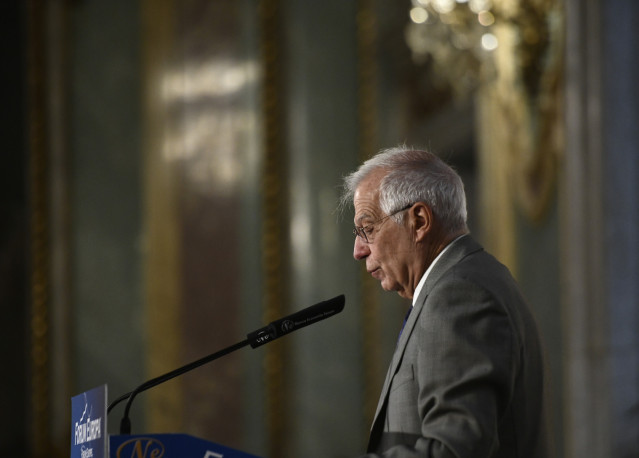 El ministro de Asuntos Exteriores, UE y Cooperación en funciones, Josep Borrell