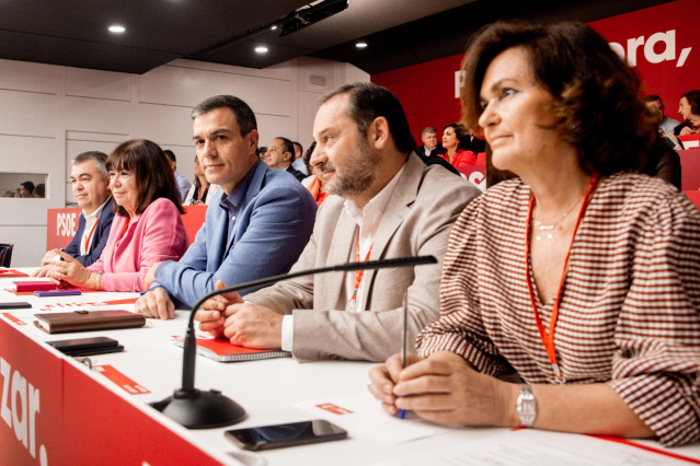 Reunión del Comité Federal del PSOE