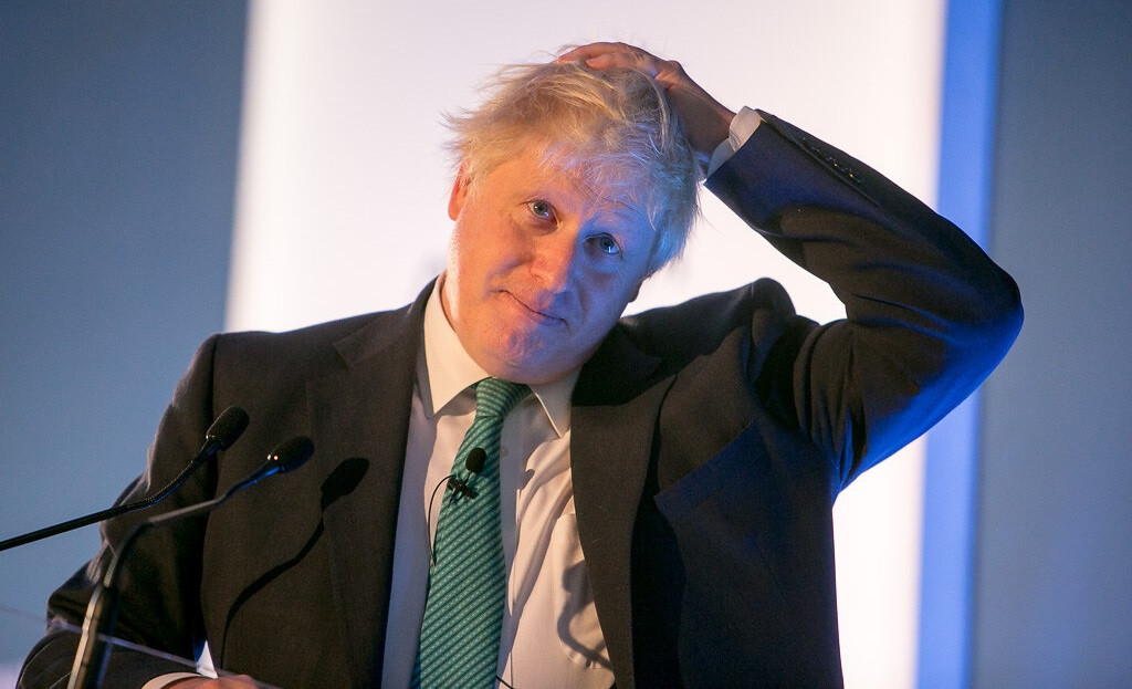 El primer ministro del Reino Unido Boris Johnson