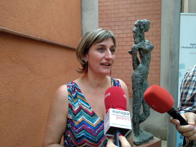 La consellera de Salud de la Generalitat, Alba Vergés