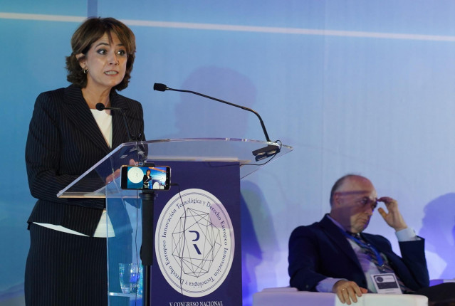 La ministra de Justicia en funciones , Dolores Delgado