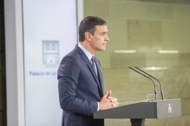 Declaración institucional de Pedro Sánchez tras conocerse la sentencia del 'procés'