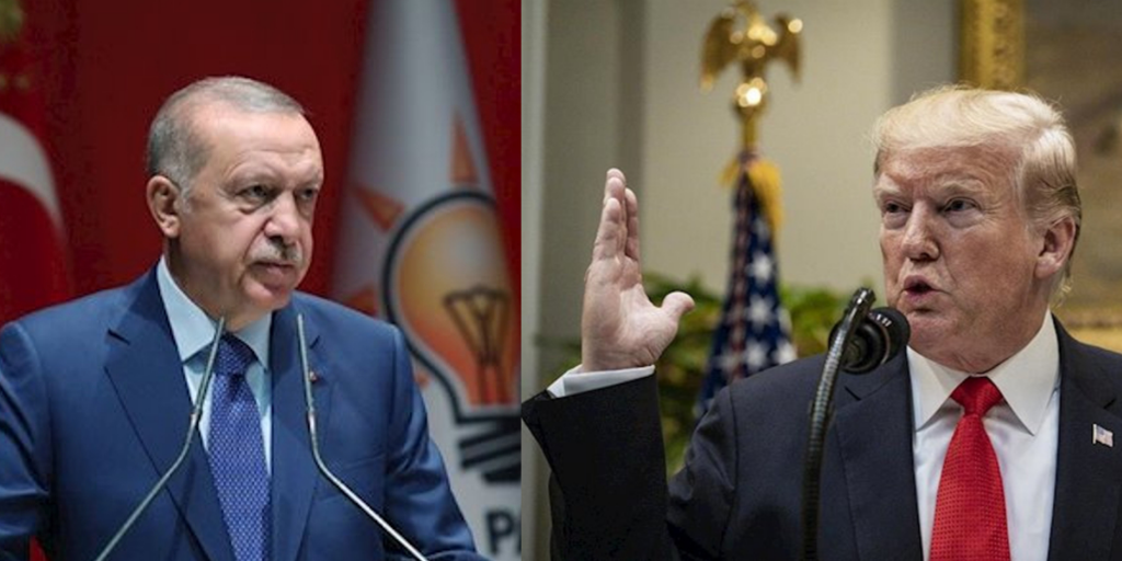 Recep Tayyip Erdogan y Donald Trump