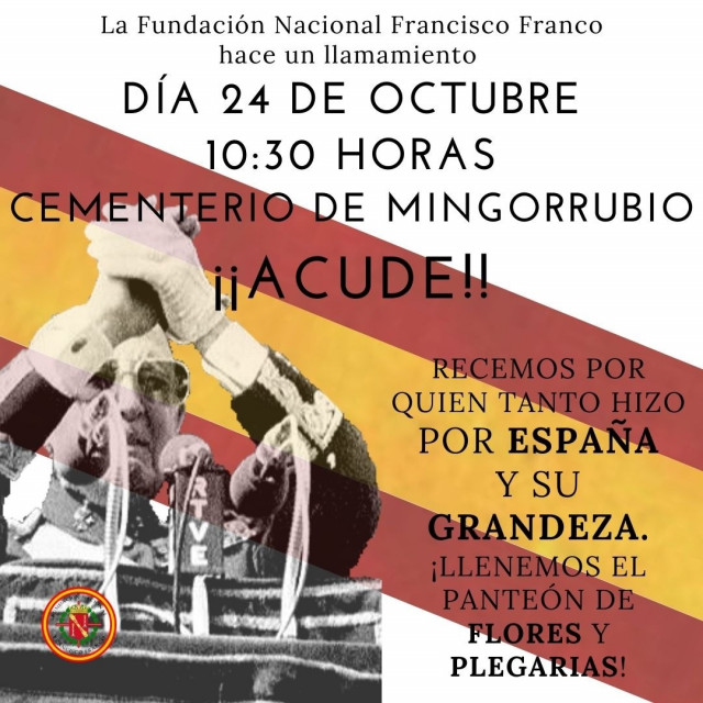 Llamamiento de la Fundación Nacional Francisco Franco