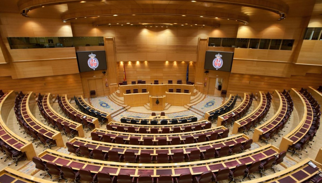 Hemiciclo nuevo del Senado.