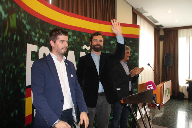 El potavoz de Voz n el Congreso, Iván Espinosa de los Monteros.