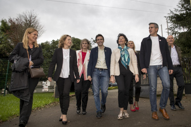 Acto electoral ministra Celaá en Camargo