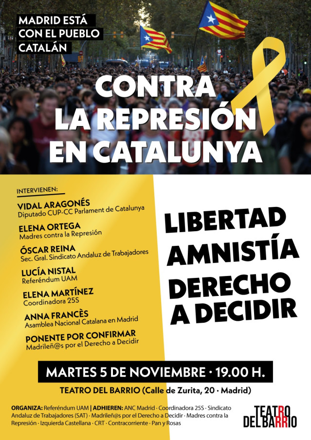 Cartel acto
