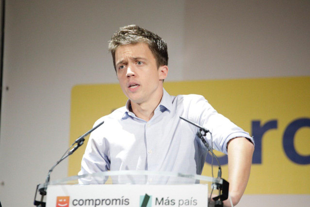 Íñigo Errejón en un acto en València
