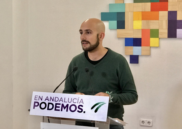 Pablo Pérez Ganfornina, en rueda de prensa.