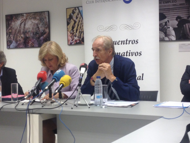Carmelo Angulo, cuando era presidente de UNICEF Comité Español