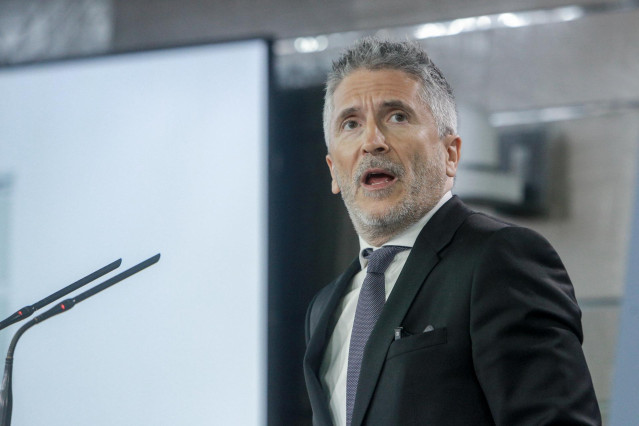 El ministro del Interior en funciones, Fernando Grande-Marlaska