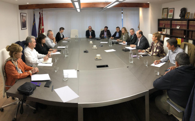 El EBB del PNV en una reunión anterior