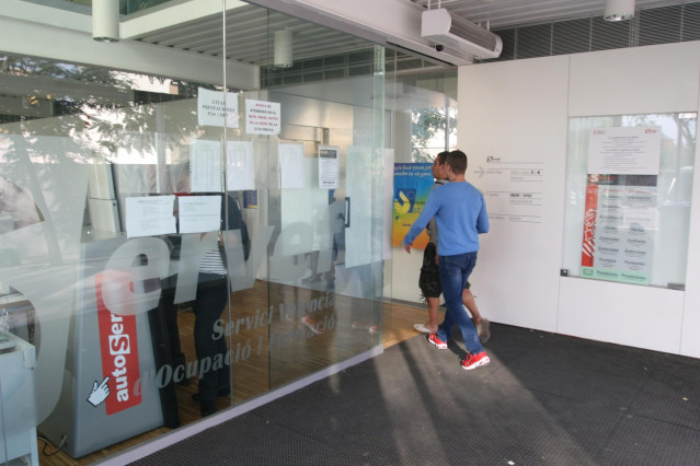 Imagen de archivo de una oficina del Servef, ahora Labora