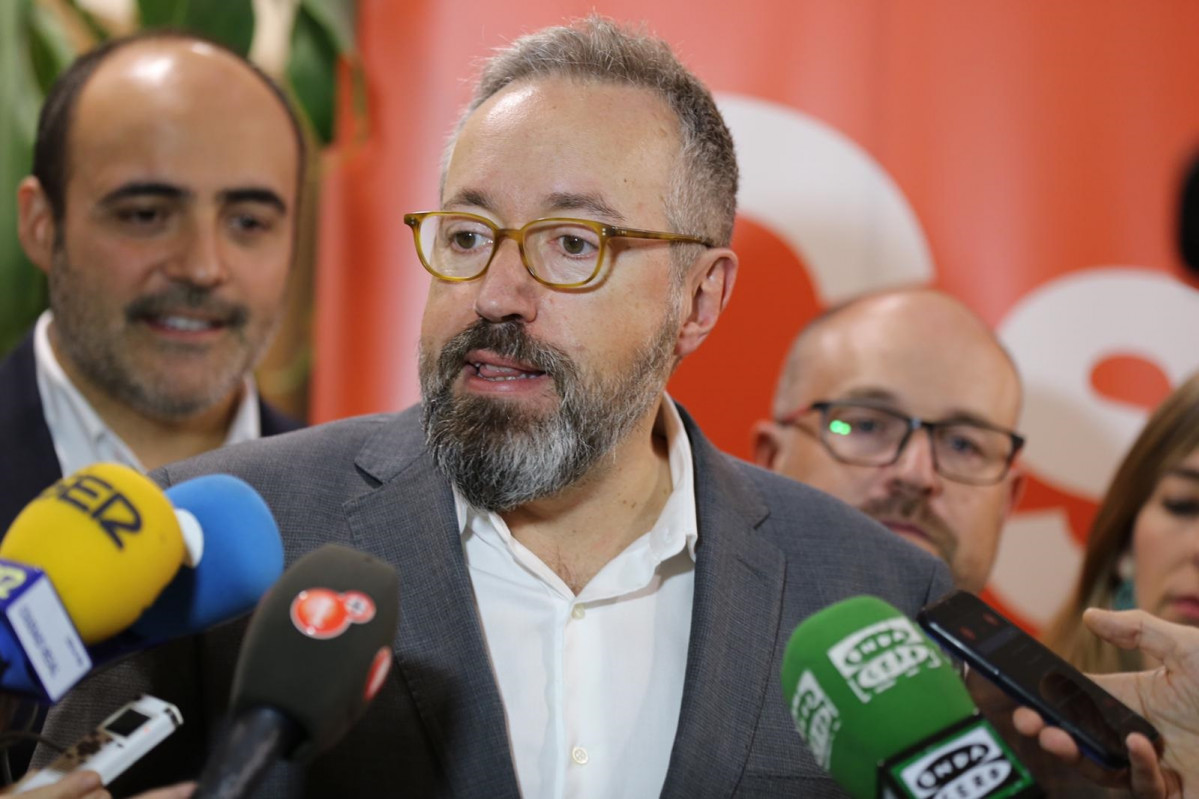 El dirigente de Ciudadanos y cabeza de lista al Congreso por Toledo, Juan Carlos Girauta