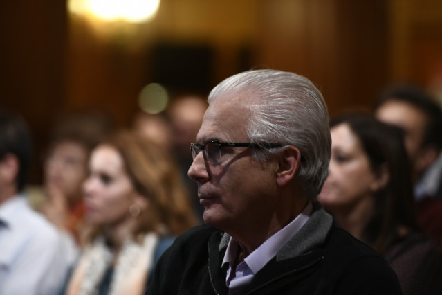 El juez Baltasar Garzón en la presentación del libro ` Derecho Penal Franquista y represión de la homosexualidad´, en el Instituto Cervantes de Madrid, a 28 de octubre de 2019.