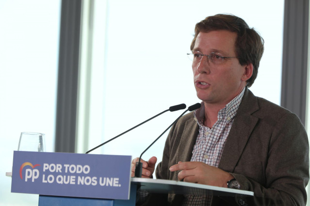 El alcalde de Madrid, José Luís Martínez-Almeida (PP).