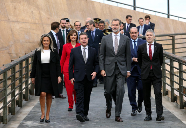 El Rey inaugura el Congreso Internacional 'Igualdad de género en el ámbito de la Seguridad
