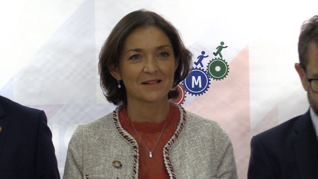 Reyes Maroto, ministra de Industria, Comercio y Consumo.