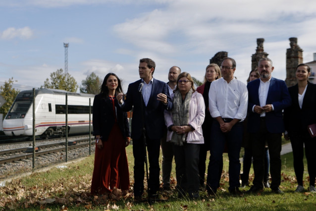 El presidente de Ciudadanos, Albert Rivera, en Mérida.