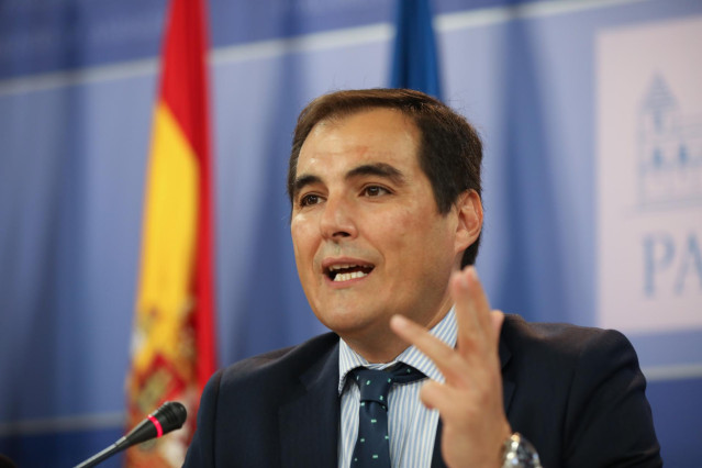 José Antonio Nieto, este jueves en rueda de prensa