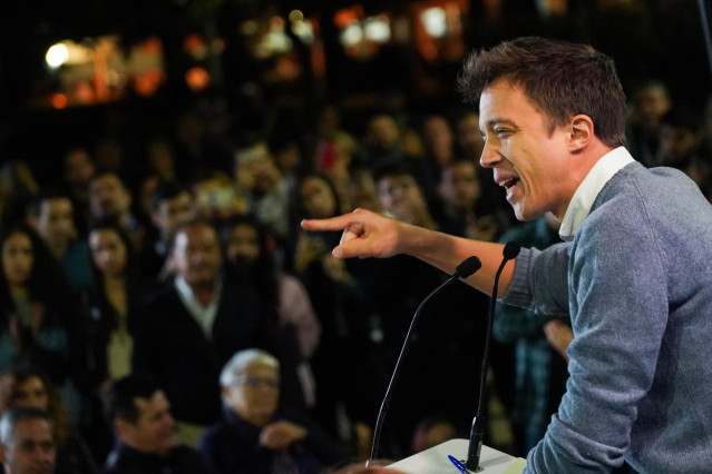El candidato de Más País a la Presidencia del Gobierno, Íñigo Errejón, en una imagen de archivo