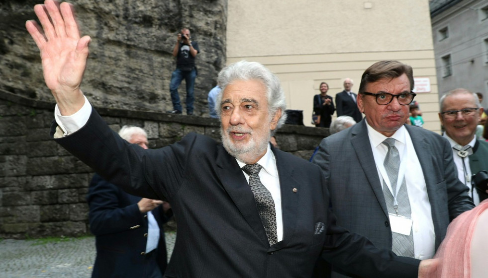 El tenor Plácido Domingo